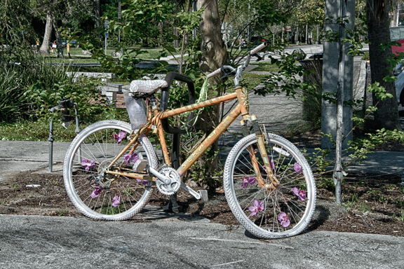 Dade City bicycle HDR